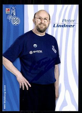 Peter Lindner MSV Duisburg 2008-09 Autogrammkarte + A 70717