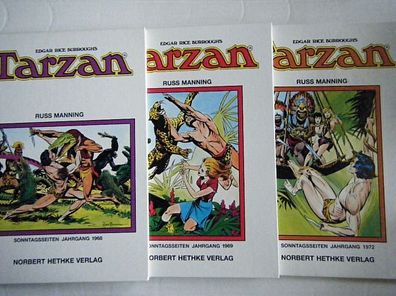 Sammlung -Tarzan-Bücher-Sonntagsseiten-Hethke,47 Bücher von 1931-1979, .. sehr gut.
