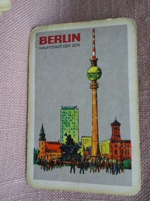 altes / älteres Skatspiel Kartenspiel Berlin Hauptstadt der DDR