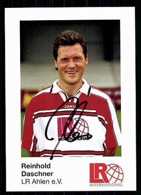 Rainhold Daschner LR Ahlen 2000-01 Autogrammkarte Original Signiert + A 70922