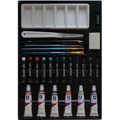 29 Teilig Ölfarben-Malset Oil Color Painting Set für Kindern & Künstlern