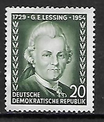 DDR postfrisch Michel-Nummer 423 mit Falzresten und Gummifehler