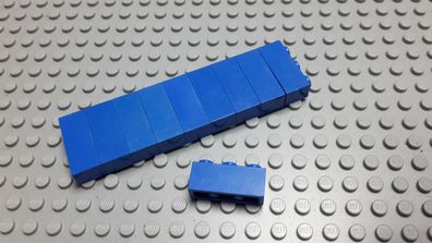 Lego 10 Basic Steine 1x3x1 Blau 3622 Legos haben Kratzer