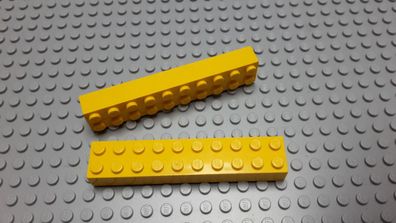 Lego 2 Basic Steine 2x10 hoch gelb 3006 Set 6435 171 8143 4554