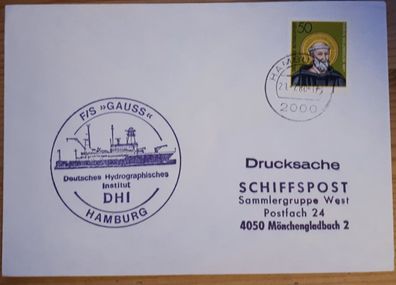 Schiffspost BRD F/ S Gauss Deutsches Hydrographisches Institut