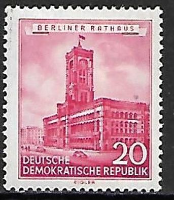 DDR postfrisch Michel-Nummer 494 mit Falz