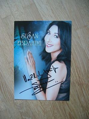 Schlagerstar Susan Ebrahimi - handsigniertes Autogramm!!!