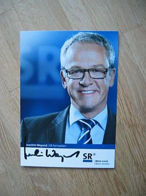 SR Fernsehmoderator Joachim Weyand - handsigniertes Autogramm!!!