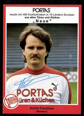 Andre Frauböse Kickers Offenbach AK ca.1980 + A 71708