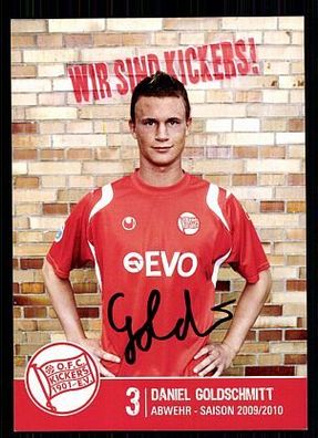 Daniel Goldschmitt Kickers Offenbach 2009-10 TOP + A 71718