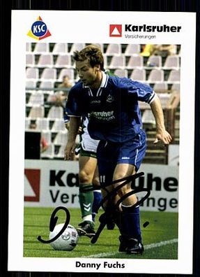 Danny Fuchs Karlsruher SC 2001/02 Original Signiert + + A 71899