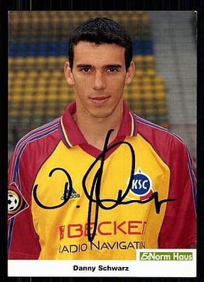 Danny Schwarz Karlsruher SC 1998-99 Original Signiert+ A 71900