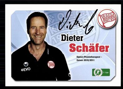Dieter Schäfer Kickers Offenbach 2010-11 Original Signiert + A 71728