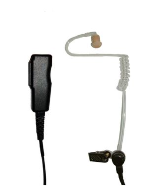Überwachungs-Headset mit transparentem Flexi-Mikro & Palm PTT für Kenwood TK290 / ...