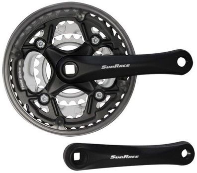 Sunrace Kettenradgarnitur Kurbelsatz FCM513 24-34-42 Zähne 152mm 3fach