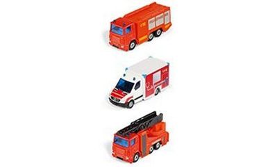 Siku 6326 Notruf Set Auto Spielzeugauto Feuerwehr Krankenwagen