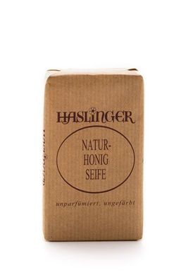Haslinger Natur Honig Seife handverpackt in Papier, 150 g Art. Nr. 791