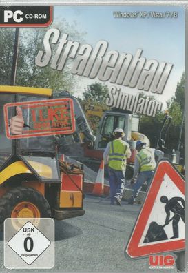 Straßenbau Simulator (PC, 2014, DVD-Box) NEU & Originalverschweisst