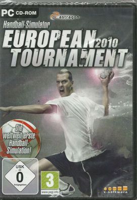 Handball-Simulator European Tournament 2010 (PC, 2010, DVD-Box) NEU & Verschweisst