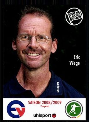 Eric Wege Kickers Offenbach 2008/09 Original Signiert + A 71732