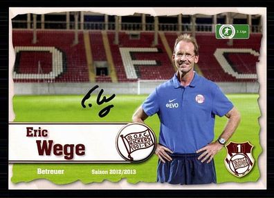 Eric Wege Kickers Offenbach 2012-13 Original Signiert + A 71735