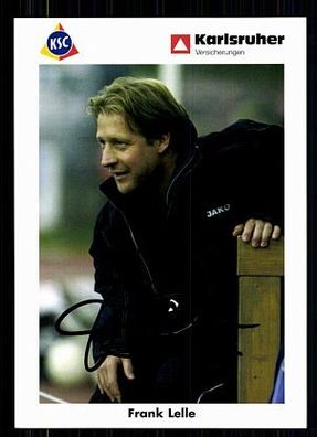 Frank Lelle Karlsruher SC 2000/01 2. Karte TOP + A 71951