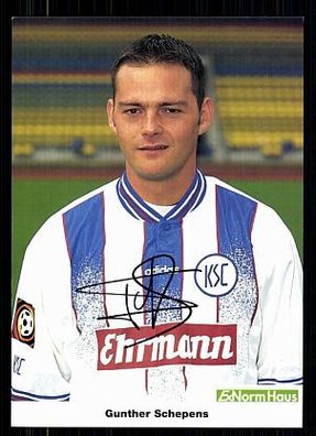 Gunther Schepens Karlsruher SC 1997-98 Original Signiert + A 71972