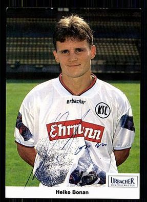 Heiko Bonan Karlsruher SC 1994-95 Original Signiert + A 71979
