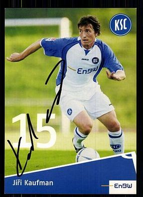 Jiri Kaufman Karlsruher SC 2005-06 Original Signiert + A 72011