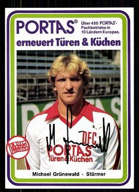 Michael Grünewald Kickers Offenbach 1983/84 TOP+ + A 71769
