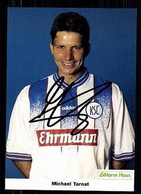 Michael Tarnat Karlsruher SC 1996/97 Original Signiert + A 72105