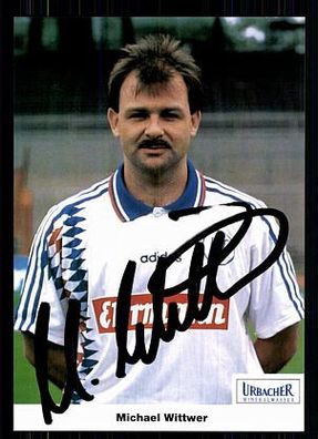 Michael Wittwer Karlsruher SC 1995-96 Original Signiert + A 72109