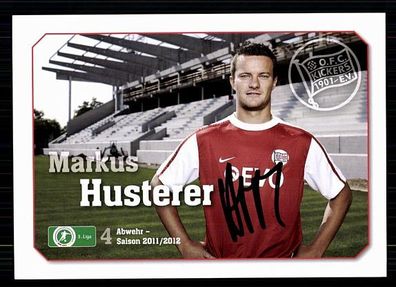 Markus Husterer Kickers Offenbach 2011-12 Original Signiert + A 71762