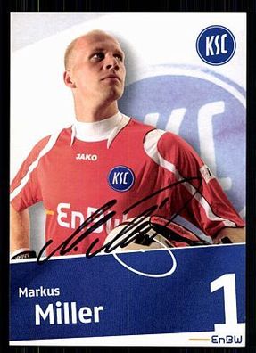 Markus Miller Karlsruhe SC 2008-09 Original Signiert + A 72059
