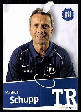 Markus Schupp Karlsruher SC 2009/10 Original Signiert + + A 72068