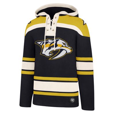 NHL Nashville Predators Lacer Hoody Kaputzenpullover Jersey Sweater (2020) M