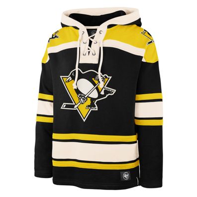 NHL Pittsburgh Penguins Lacer Hoody Kaputzenpullover Jersey Sweater (2020) S