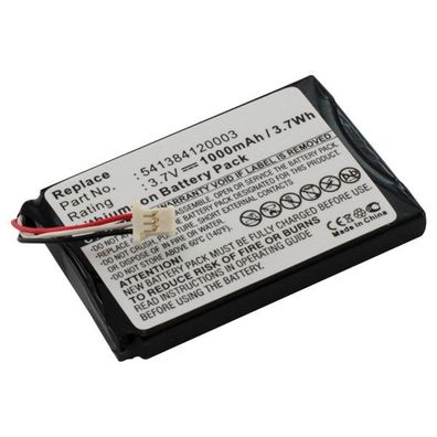 OTB - Ersatzakku kompatibel zu Navigon 72 Easy / 72 Plus Live - 3,7 Volt 1000mAh ...