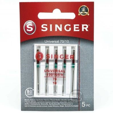 Universal Nadel Stärke 70 - 5er Pack SINGER