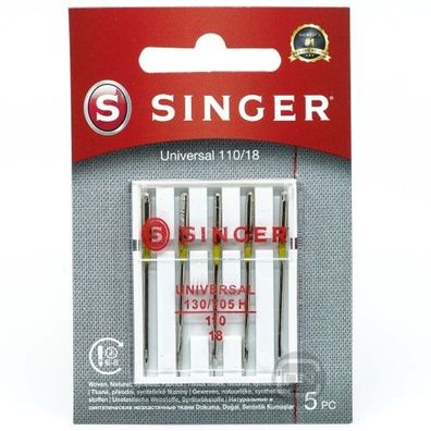 Universal Nadel Stärke 110 - 5er Pack SINGER
