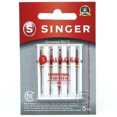 Universal Nadel Stärke 80 - 5er Pack SINGER