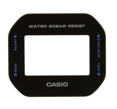 Casio Mineralglas Uhrenglas mit Aufdruck für G-Shock DW-5600DE-2ER