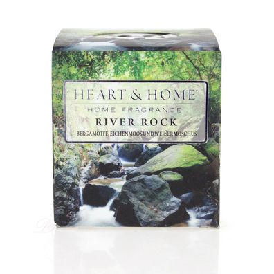 Heart & Home River Rock Votiv Duftkerze 52 g