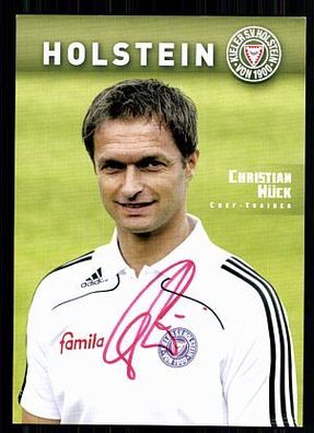 Christian Wück Holstein Kiel 2009-10 Original Signiert + A 72384