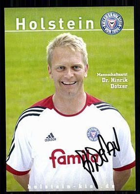 Hinrik Dolzer Holstein Kiel 2007-08 Original Signiert + A 72386