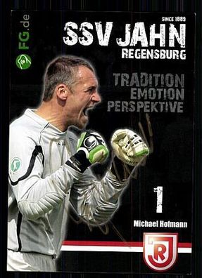 Michael Hofmann Jahn Regensburg 2011-12 Original Signiert + A 72336