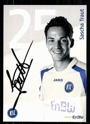 Sascha Traut Karlsruher SC 2006/07 Original Signiert + A 72179