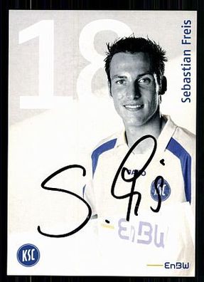 Sebastian Freis Karlsruher SC 2006/07 Original Signiert + A 72186