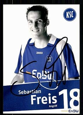 Sebastian Freis Karlsruher SC 2007-08 Original Signiert + A 72187