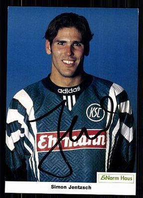 Simon Jentzsch Karlsruher SC 1996-97 Original Signiert + A 72195